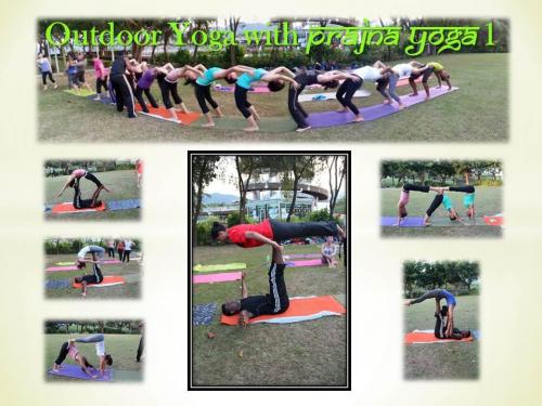 Outdoor Yoga with Prajna Yoga